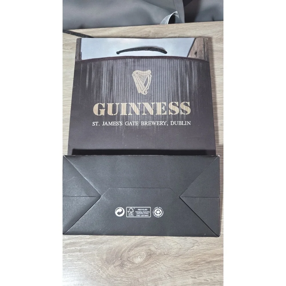 Guinness Dublin St.James Gate Brewery Store House Paper Tote Bag